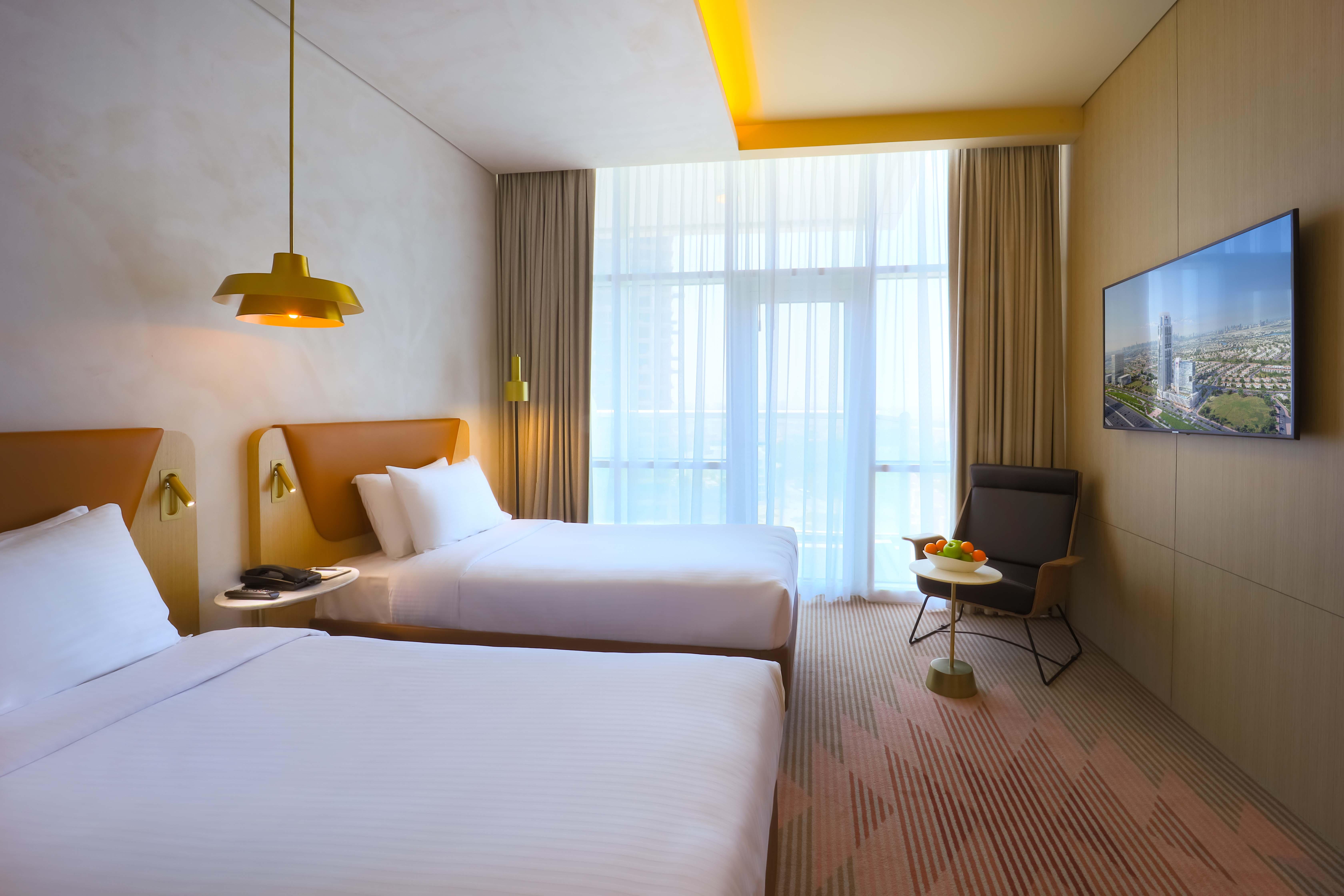Novotel Jumeirah Village Triangle Dubai Exterior foto